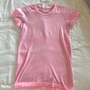 COPY - Lulu lemon pink swiftly tech short sleeve